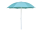 Payung Pantai Luar Ruangan Berbentuk Bulat Dengan Lapisan Bingkai Berlapis Perak